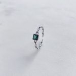 Antikolt ezüst gyűrű