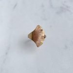 Ginkgo leveles gyűrű