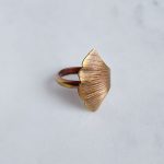 Ginkgo leveles gyűrű